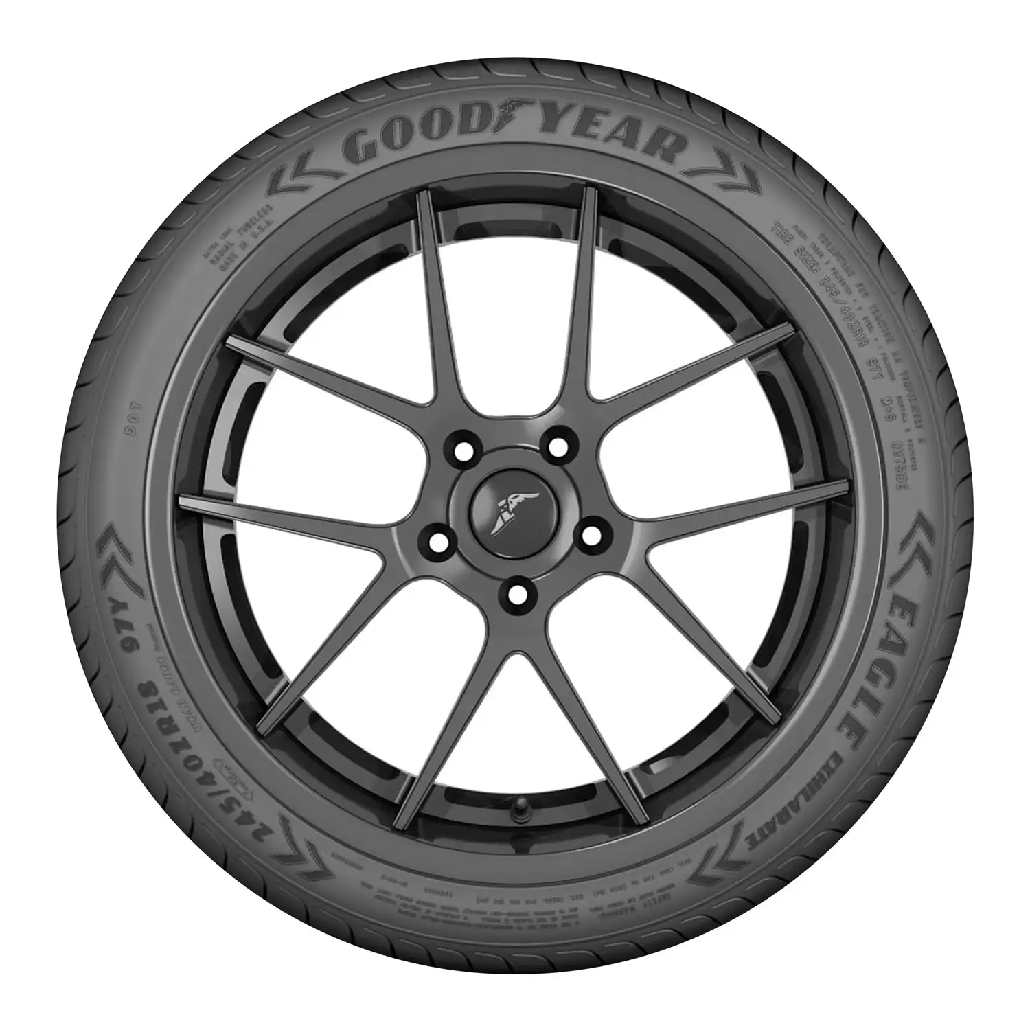 Goodyear Eagle Exhilarate UHP All Season 245_45ZR17 99Y XL Passenger Tire - Imagen 2
