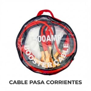 Cables Pasa Corriente de Uso Rudo con Estuche de Transporte