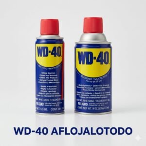 Combo WD-40 Lubricante Multiusos Aflojalotodo (3 oz y 8 oz)