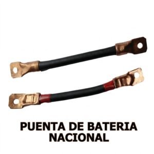 Puente de Batería Nacional con Terminales de Ojo de Cobre (Calibre Grueso)