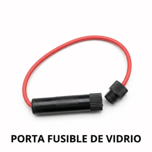 Portafusible Aéreo Tipo Cápsula para Fusible de Vidrio (6x30mm)