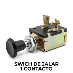 Switch de Jalar Universal de 1 Tiempo (ON/OFF) - 2 Terminales