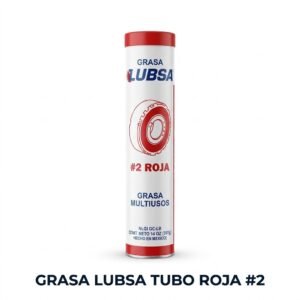 Grasa Lubsa Roja No. 2 Multipropósito - Cartucho 14 oz