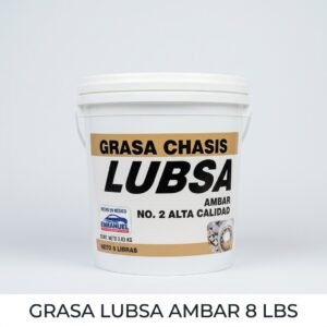 Grasa Lubsa Ámbar No. 2 Alta Calidad - Cubeta 8 lbs