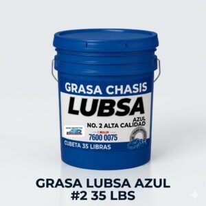 Grasa Lubsa Azul No. 2 Alta Calidad - Cubeta 35 lbs