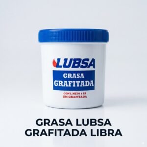 Grasa LUBSA Grafitada - Lubricante de Extrema Presión (Libra)