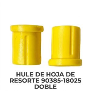 Hule de Hoja de Resorte (Bushing) 90385-18025 Doble - Toyota Hilux y Land Cruiser