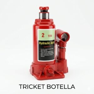 Tricket de Botella Hidráulico de 2 Toneladas - Gato de Elevación Portátil