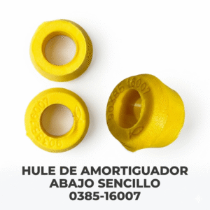 Hule de Amortiguador Inferior Sencillo (Bushing) 90385-16007 - Toyota Hilux y Land Cruiser