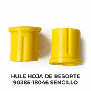 Hule de Hoja de Resorte (Bushing) 90385-18046 Sencillo - Toyota Hilux y Hiace