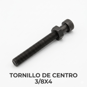 Tornillo de Centro para Hoja de Resorte (Muelle) 3/8" x 4" - Grado 8