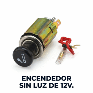 Encendedor de Cigarrillos Automotriz de 12V - Estilo Clásico sin Luz