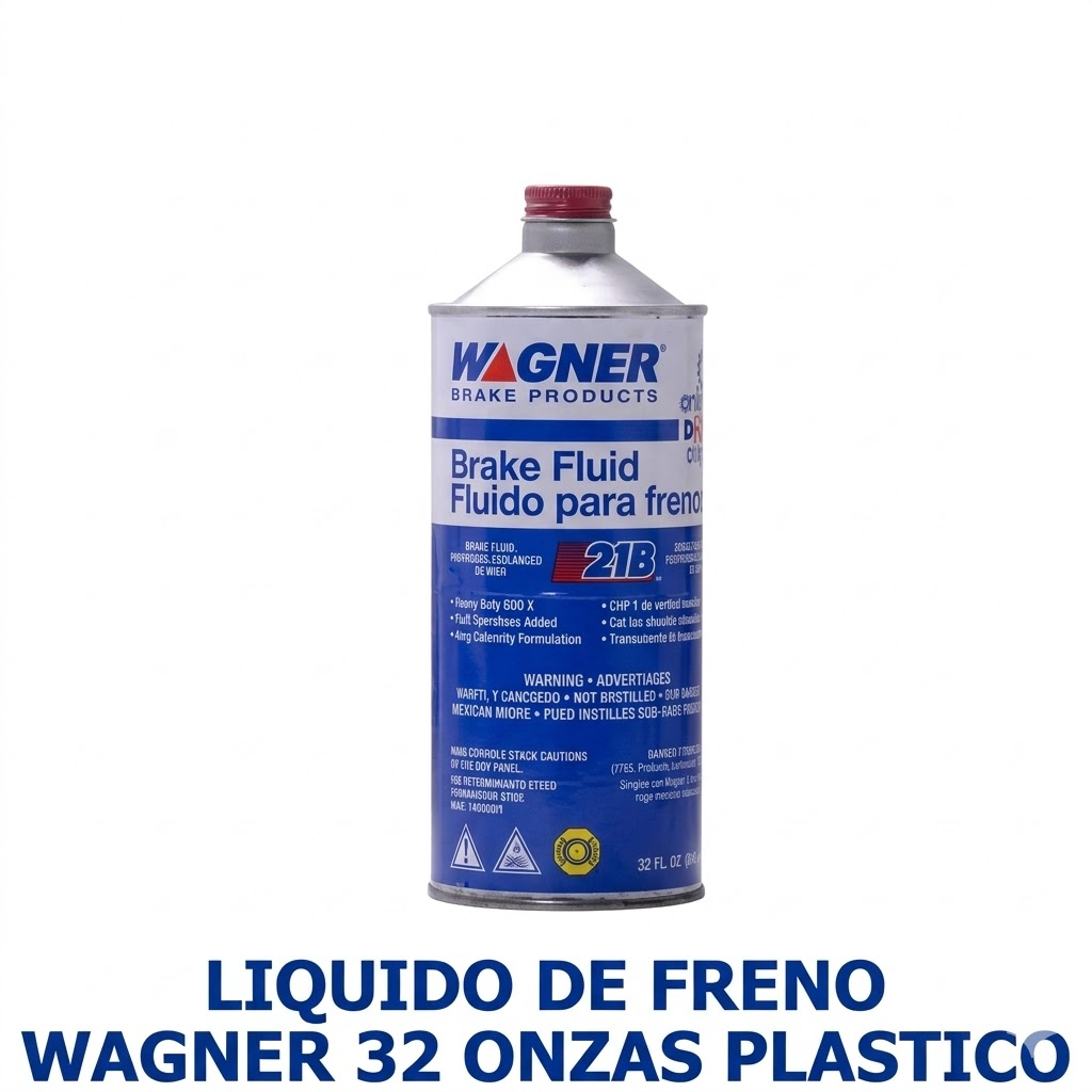 Líquido de Frenos Wagner DOT 3 Heavy Duty 21B (32 oz / 946 ml)