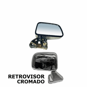 Juego de Espejos Retrovisores Cromados para Toyota Hilux / Pickup (1988-2005)