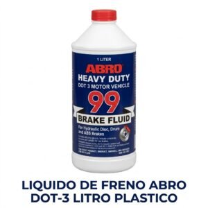 Líquido de Freno Abro DOT-3 - 3 Litros Envase Plástico