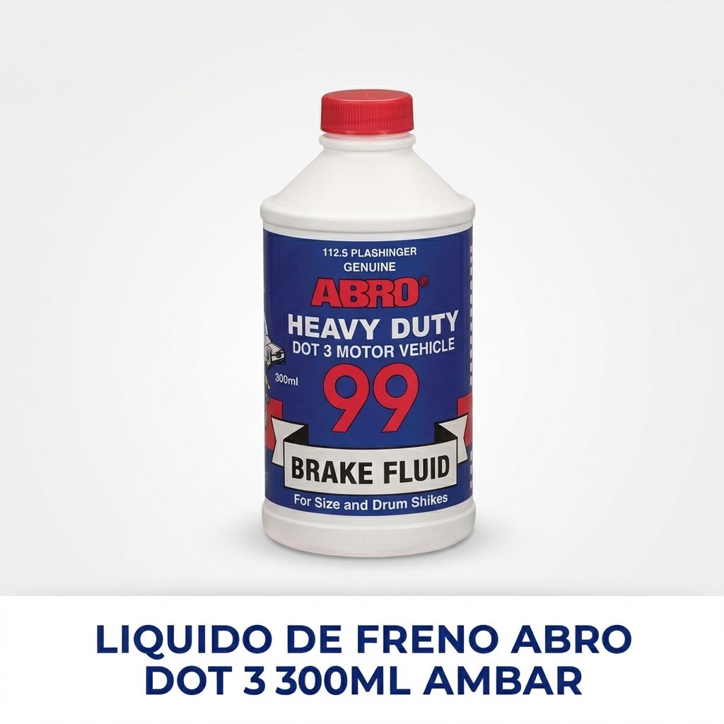 Líquido de Freno Abro DOT 3 - 300ml Ámbar