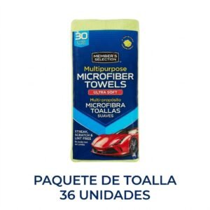 Paquete de Toalla de Microfibra 36 Unidades - Multiusos y Ultra Suaves